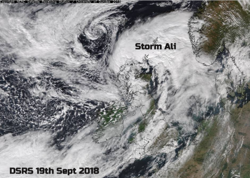 Storm Ali - A wild Wednesday. Two dead and travel disruption as  Severe Gales hit British Isles