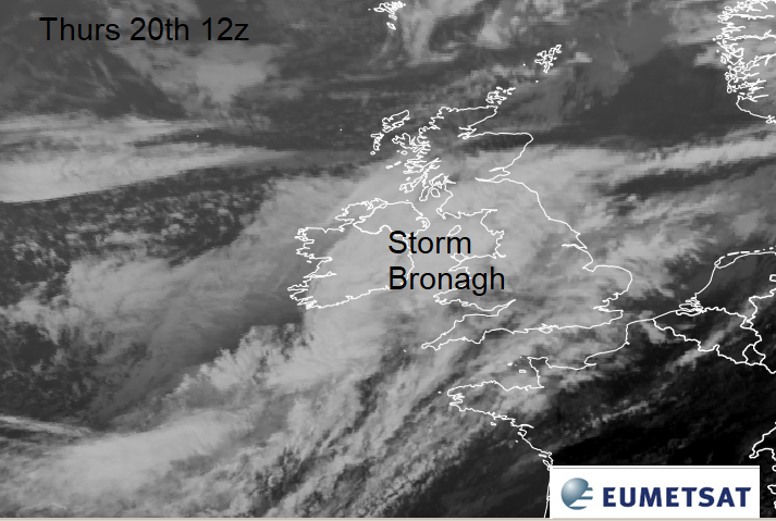 Next up Storm Bronagh. Squally winds, more rain and gusts. Friday morning travel worries