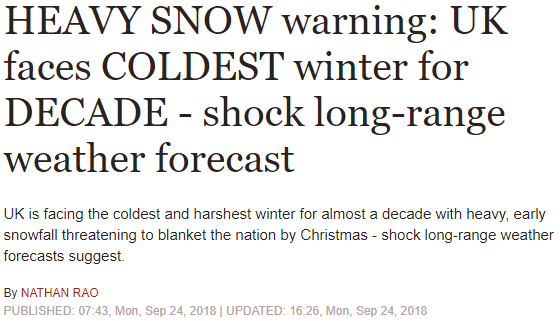HEAVY SNOW warning