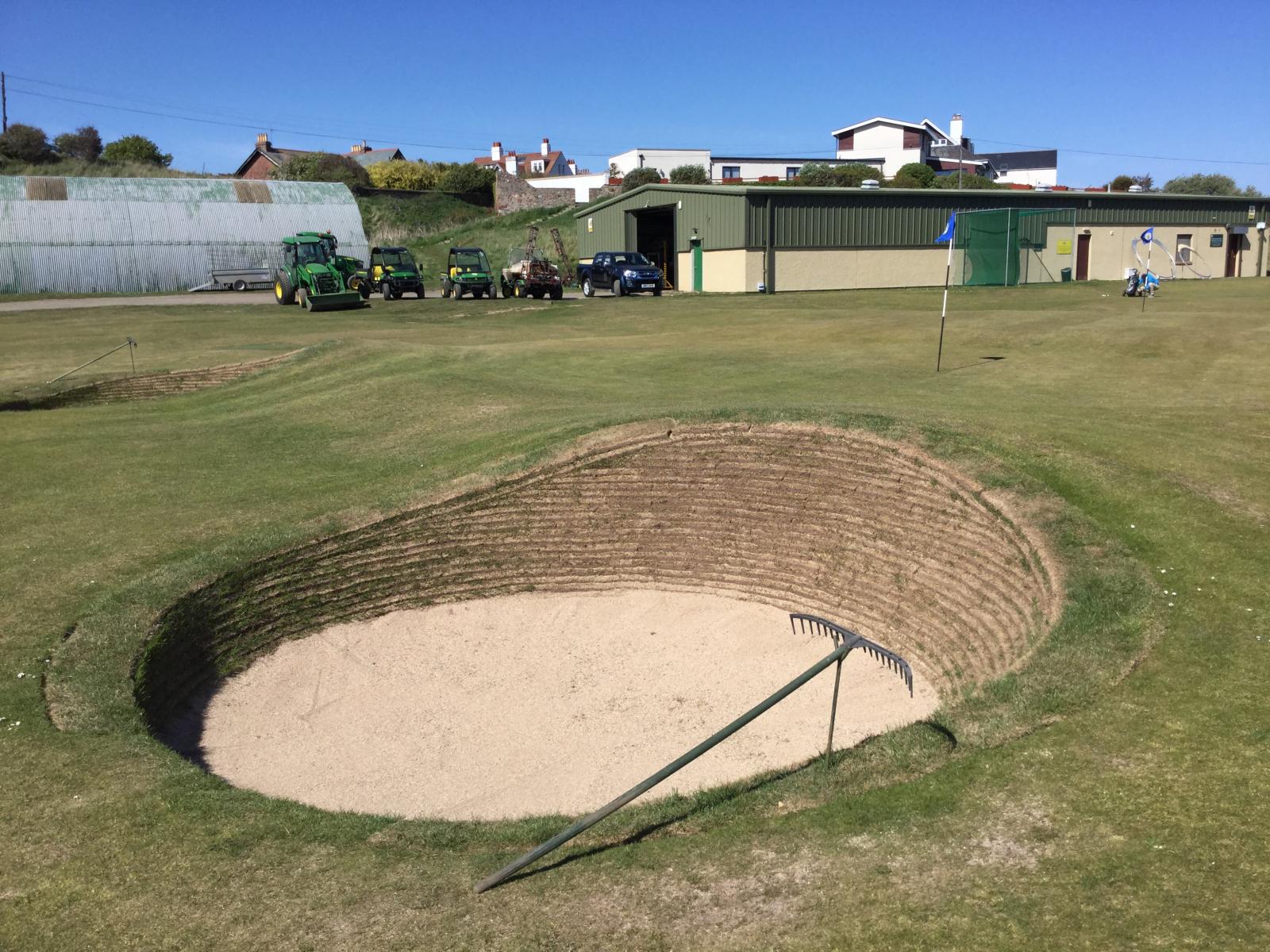 A deep links bunker