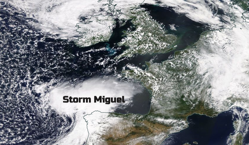 Hope for Gardeners: End of the week spell of rain and hefty showers as Miguel moves through. 