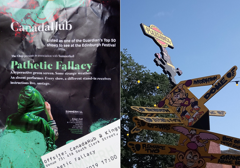 Edinburgh festival weather; the Fringe, Scottish rain, potential thunderstorms and sunshine