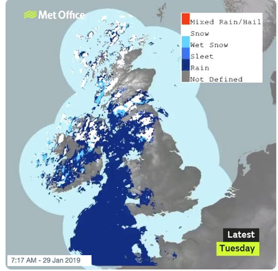 Met Office Dual Polarisation snow radar