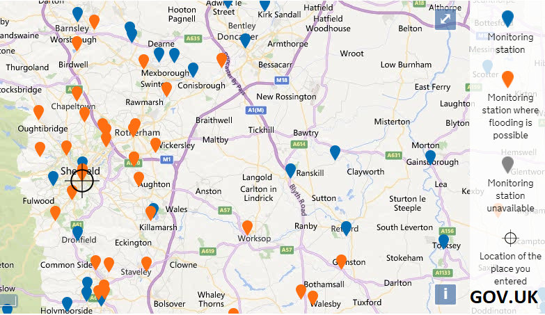 River levels UK