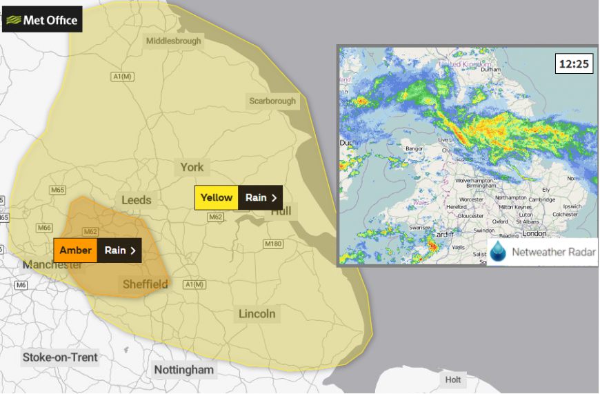 Netweather Radar November flooding 