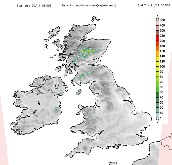 UK snow this week