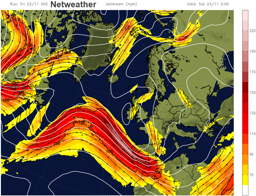 Netweather Jetstream UK 