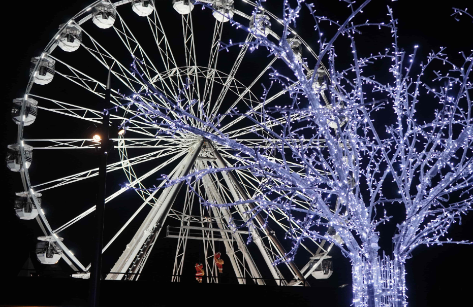 Bournemouth Christmas tree wonderland weather