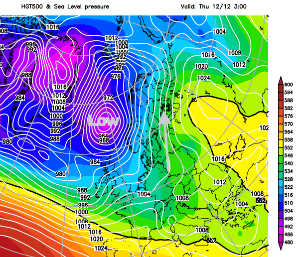 Lapland GFS low