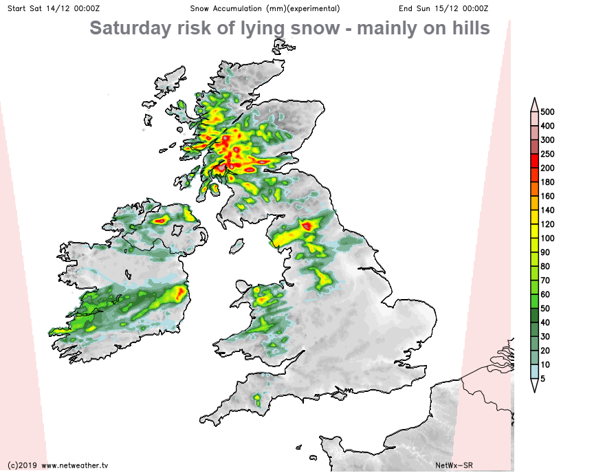UK snow forecast