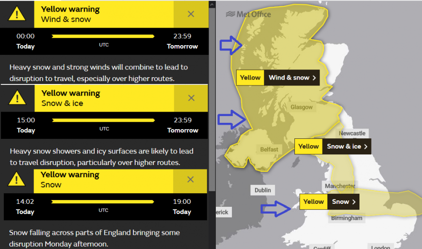 Storm Ciara timeline: A look at the warnings and impacts from this UK ...