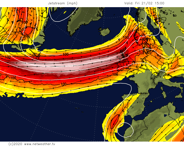 UK Atlantic jetstream