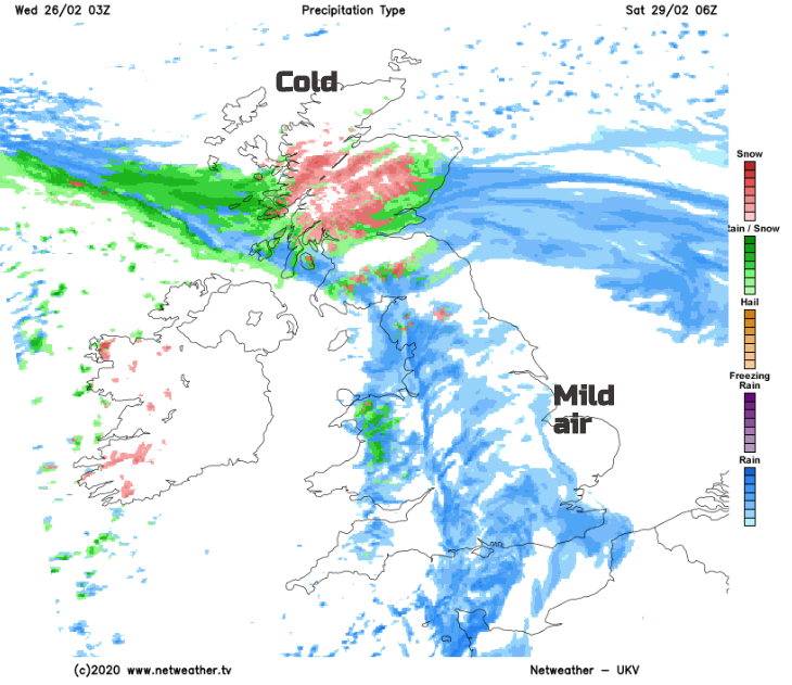 Saturday UK weather forecast