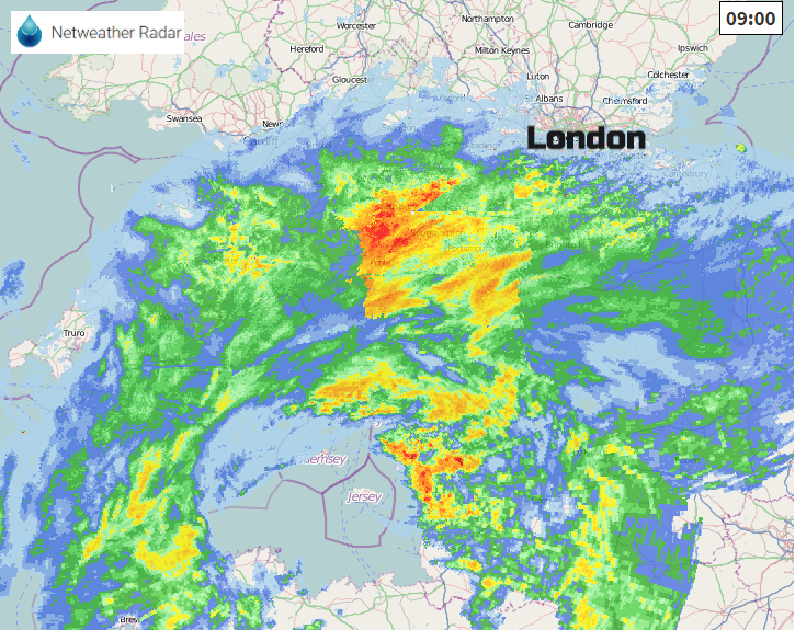 weather network radar london