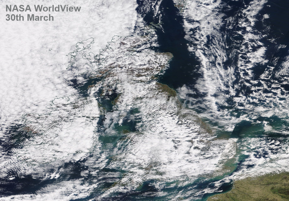 Nasa cloud cover