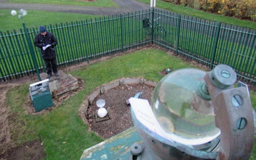 Weather enclosure for daily observations