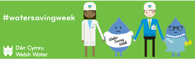Water saving week Welsh Water 