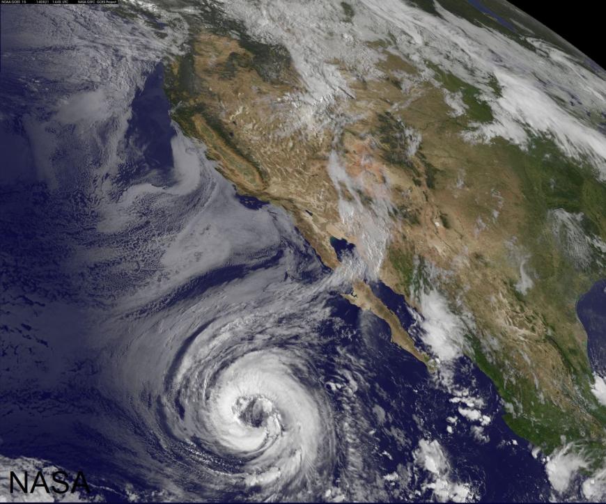 Hurricane Lowell eastern Pacific