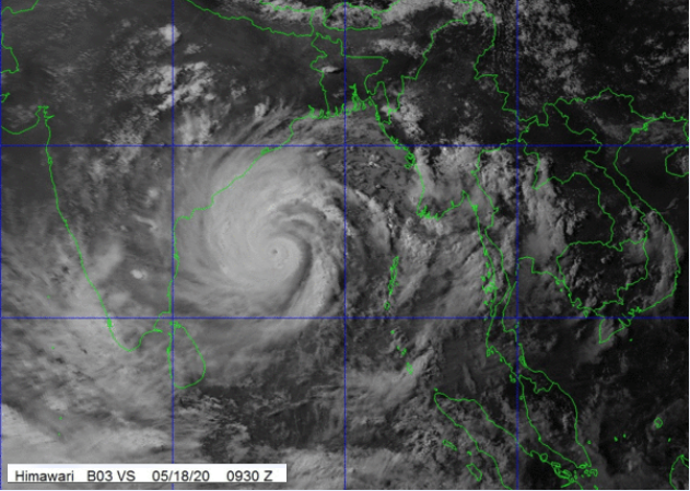 Cyclone Amphan - Super Cyclonic Storm in the Bay of Bengal