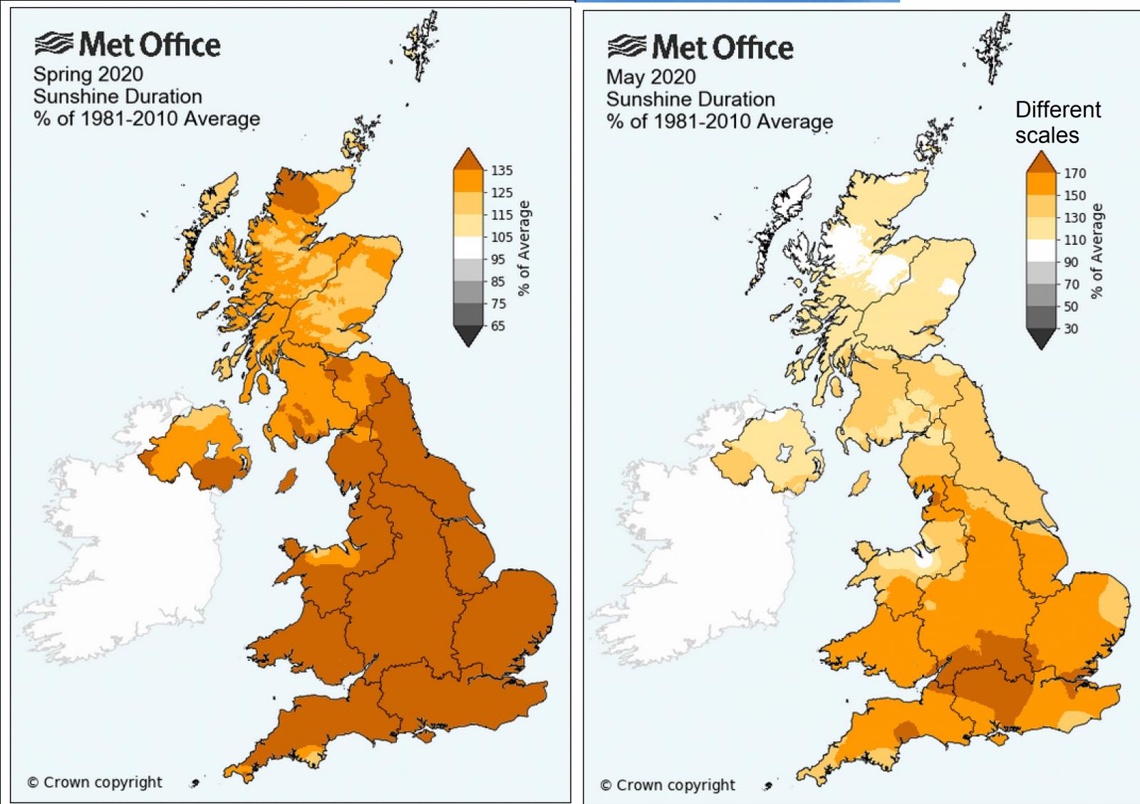 Sunniest UK spring on record and sunniest May 