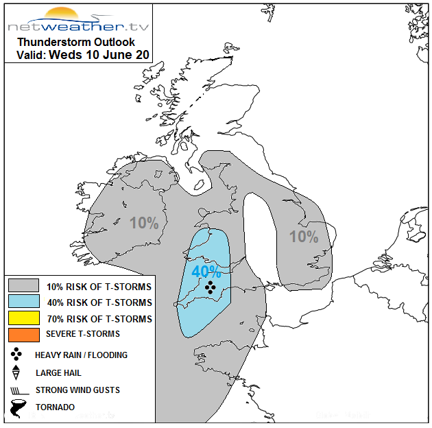 UK convective forecast thunderstorms