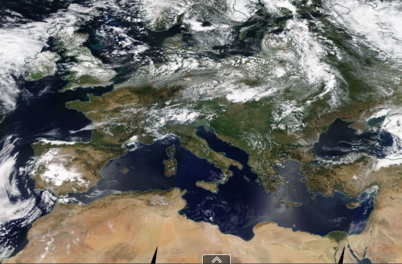 NASA worldview Europe