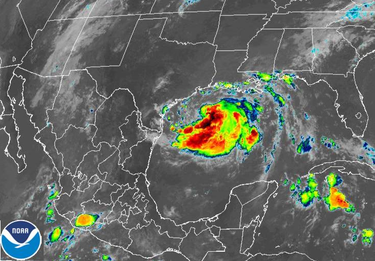 Hurricane Douglas heading for Hawaii and Hanna heading to Texas, Gonzalo near Barbados