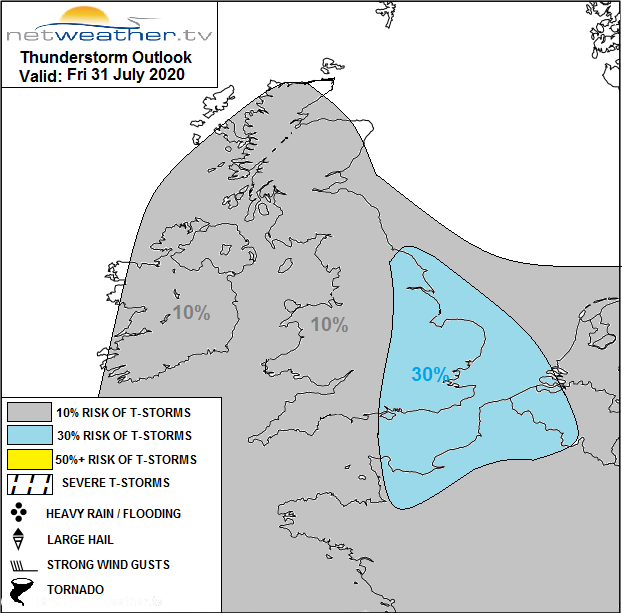 Thudnerstorm Lightning forecast