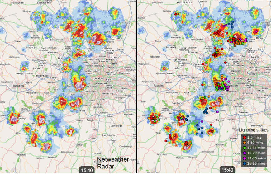 thunderstorms