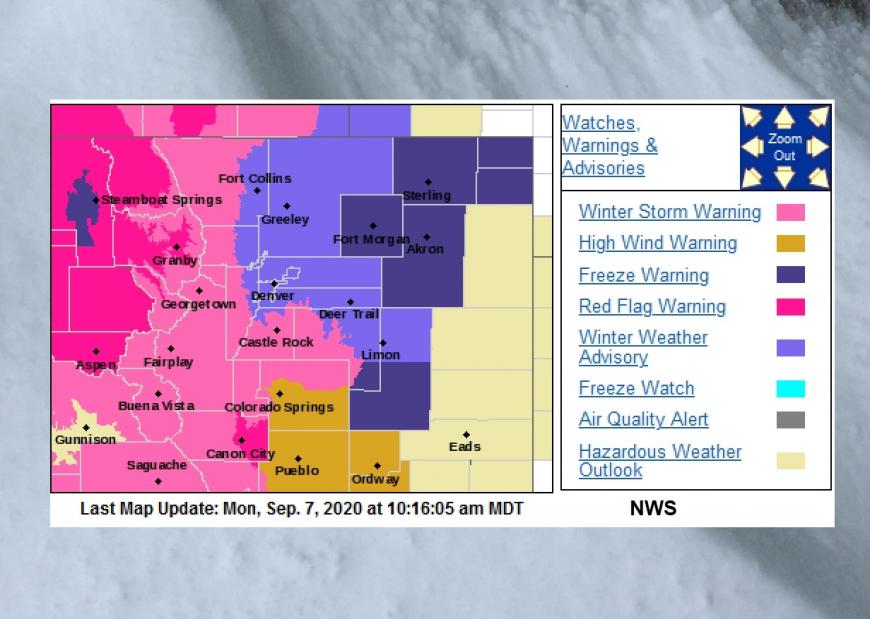 USA winter storm