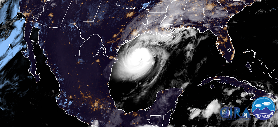 Hurricane Delta gulf of mexico