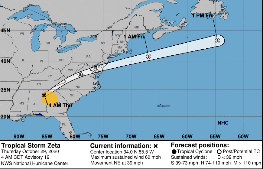 Hurricane Zeta