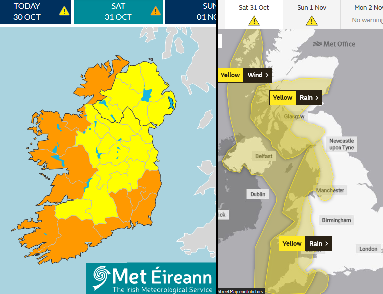 Weather warnings