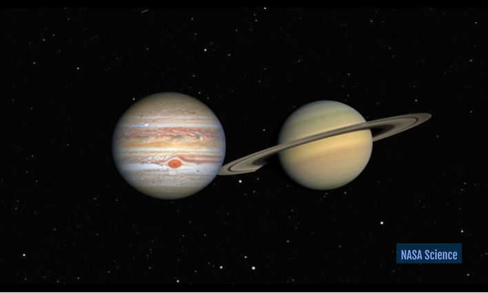 Jupiter and Saturn Great Conjuction
