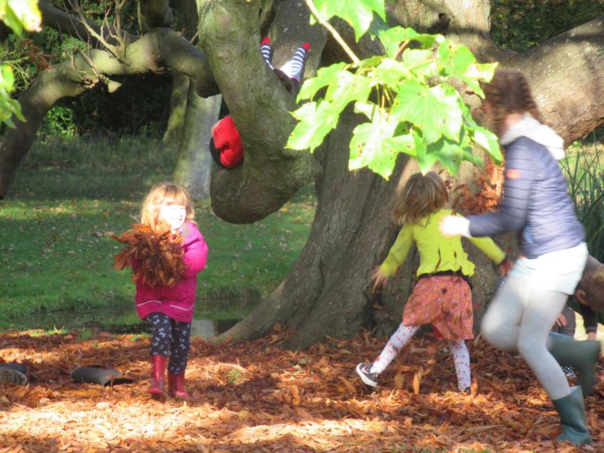 Walk in Winter Autumn family fun