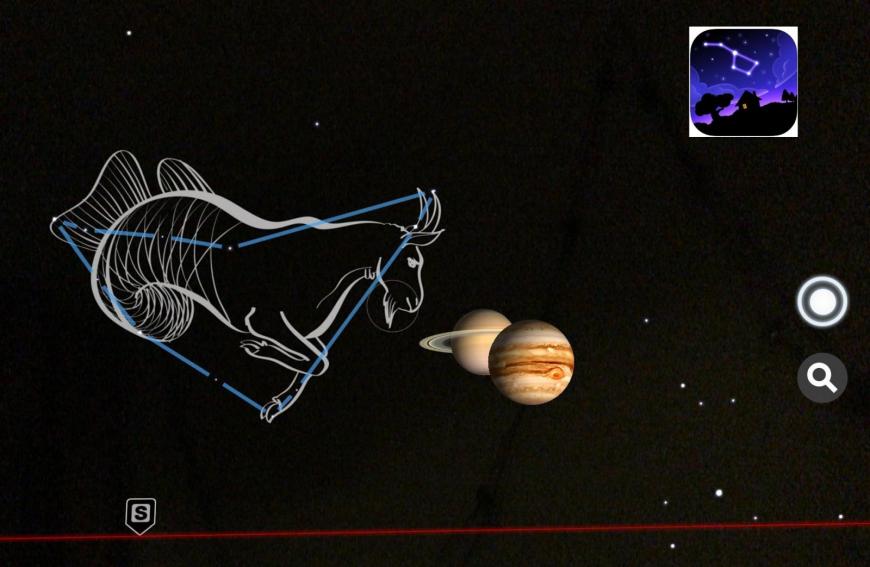 SkyView Lite saturn Jupiter