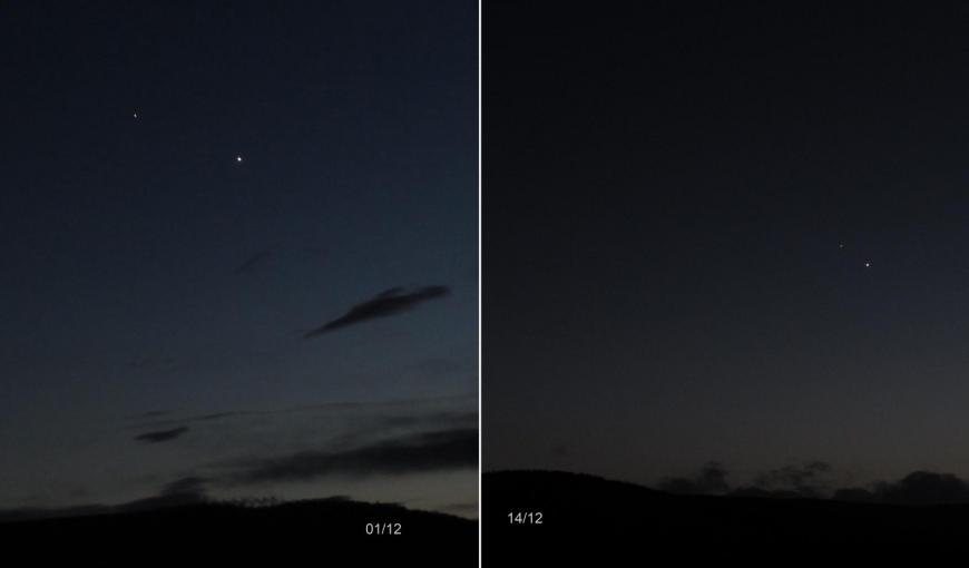 Jupiter and Saturn Great Conjuction