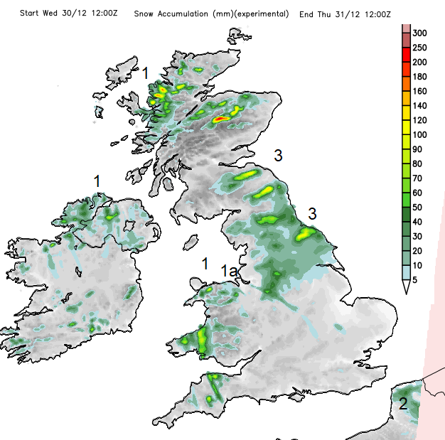 More Snow For The End Of December With Frost And Ice