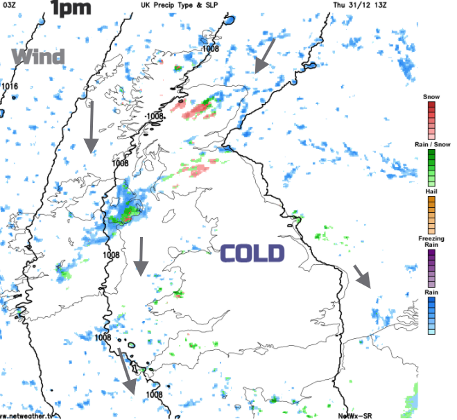 New Year S Eve Ice And Fading Snow Heralds A Cold Start To January 21