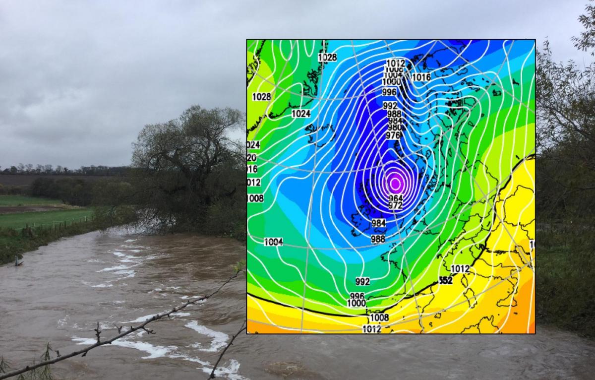 Storm Christoph - Even more rain, January flooding, gales and snow