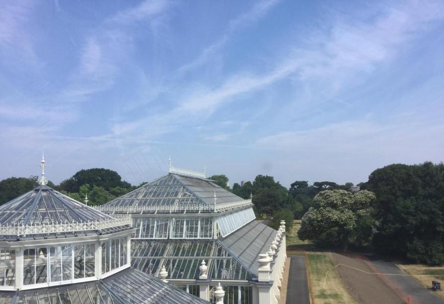 Cirrus clouds Kew London UK