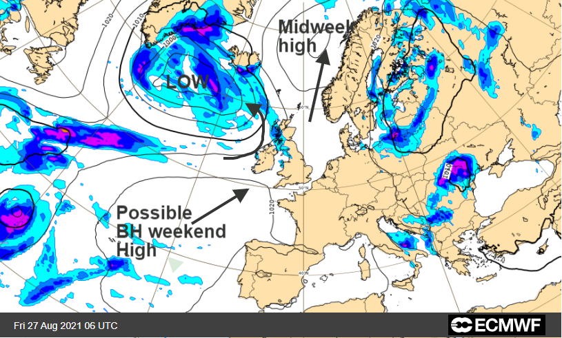 Bank holiday weather UK