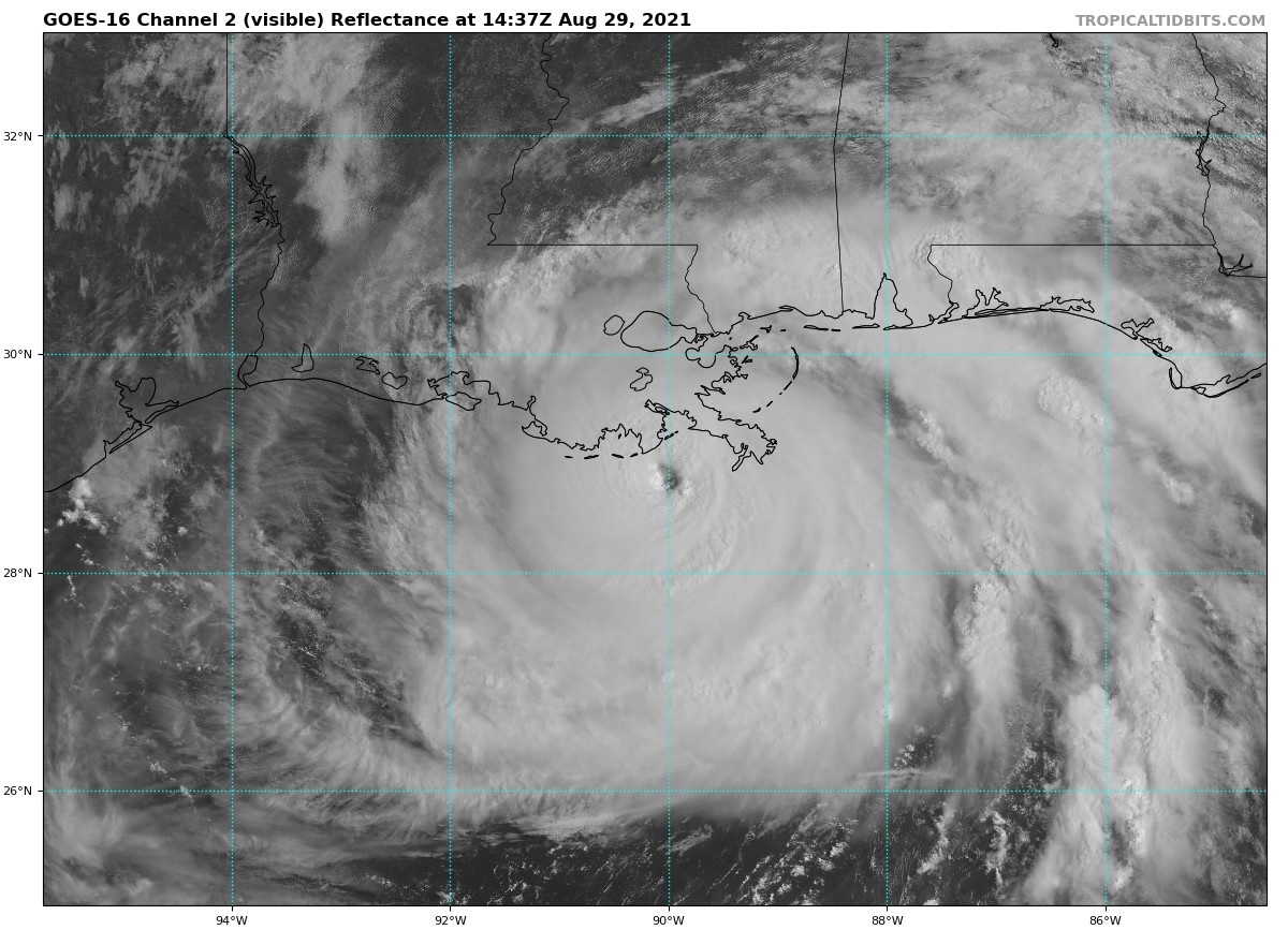 Louisiana braces for the arrival of near category 5 strength Hurricane Ida