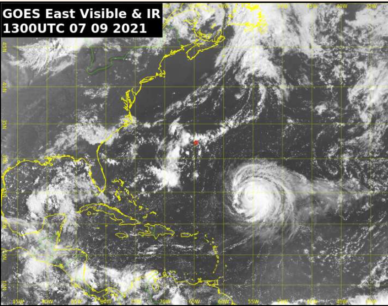 HUrricane LArry Bermuda