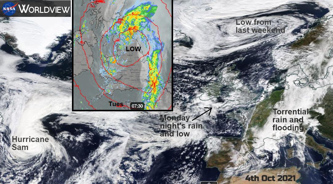 Torrential rain and flooding: London UK, Europe and Oman