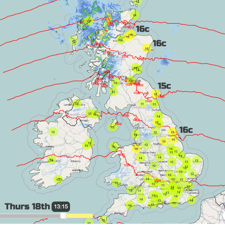 Very mild November Fohn