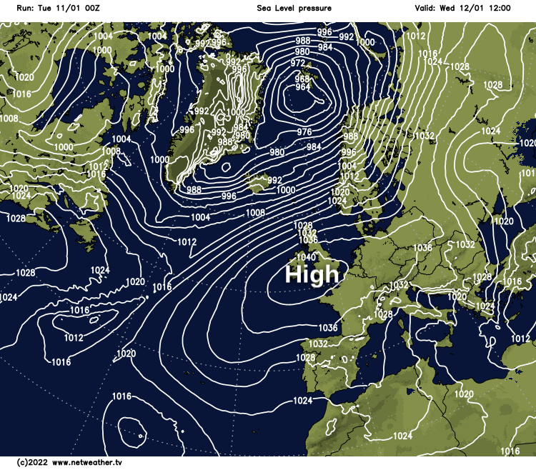 High pressure well in charge over England and Wales
