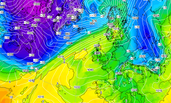 Low pressure on the way out as high pressure builds 