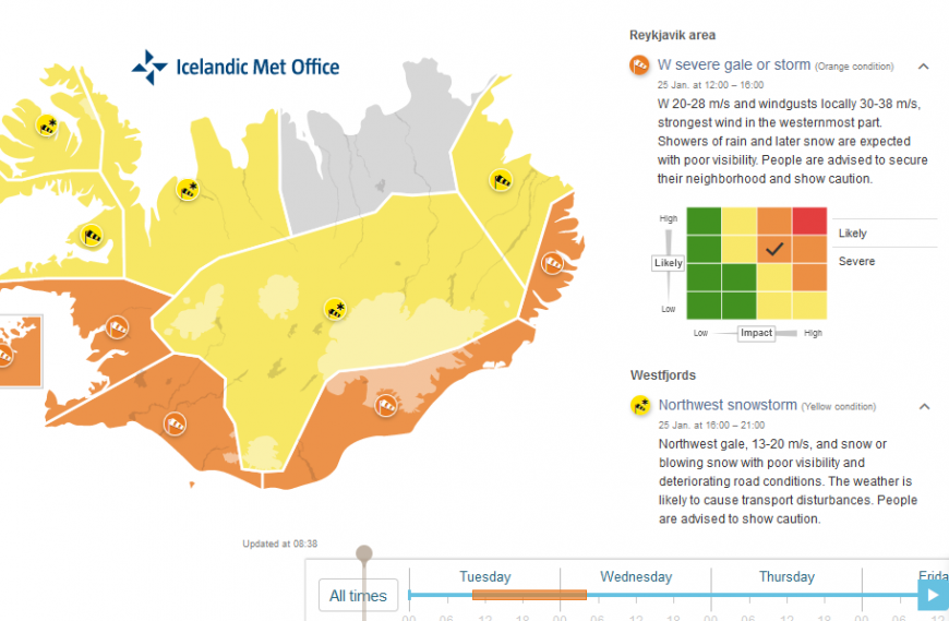 Altlantic low Iceland