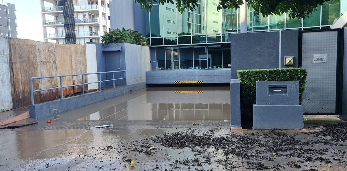 Brisbane flood basement